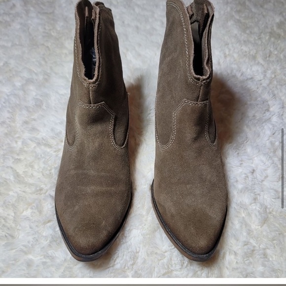 Mission suede cowgirl booties - Picture 2 of 4